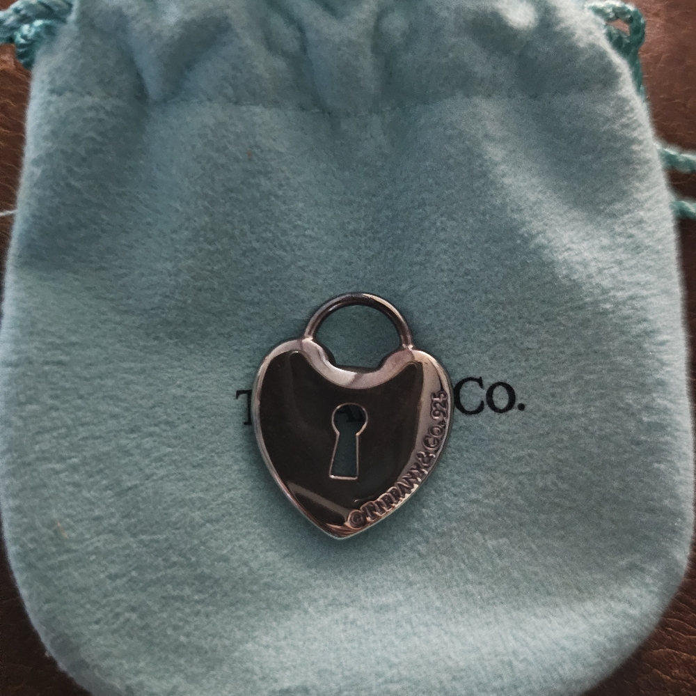 Tiffany & Co. Silver Heart Lock Pendant